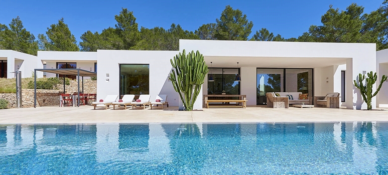 Luxury holiday rental in Ibiza