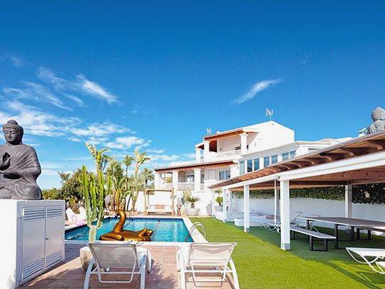 Large Ibiza villa rental for 20 people in Jesus (near Ibiza Town)