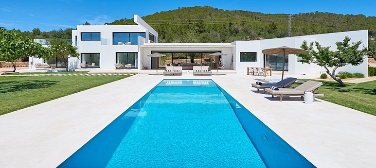 Private villa rental Ibiza