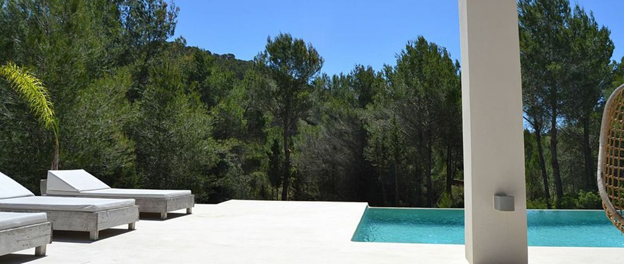 Ibiza villa with pool