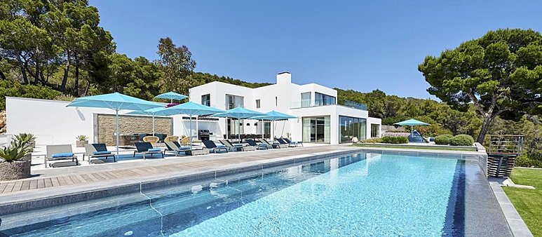 Large vacation rental on Ibiza