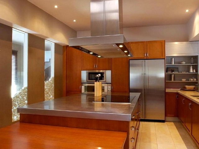 kitchen in villa