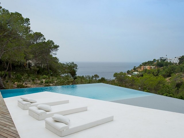 view from pool