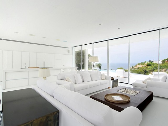 inside the luxury villa