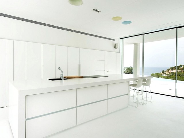 kitchen area in villa 2