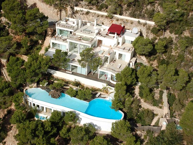 Ultra-modern, high-end villa carved into the solid rock in Ibiza