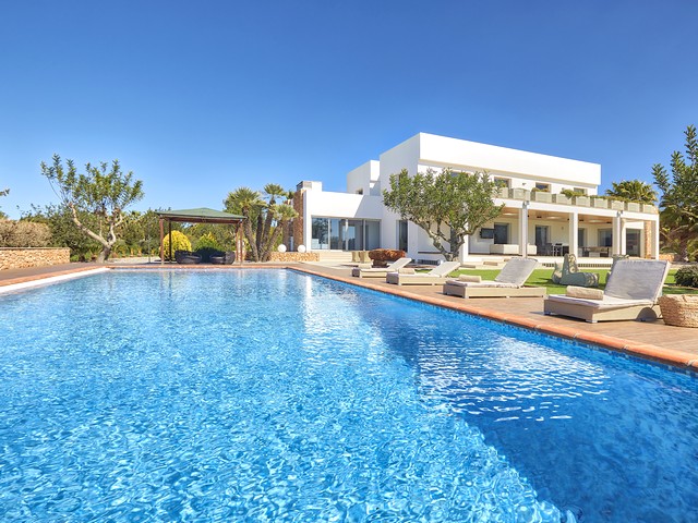 Ibiza villa with private pool