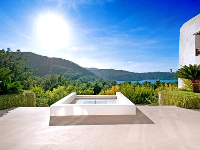 A beautiful luxury Ibiza villa on the North coast with stunning sea views