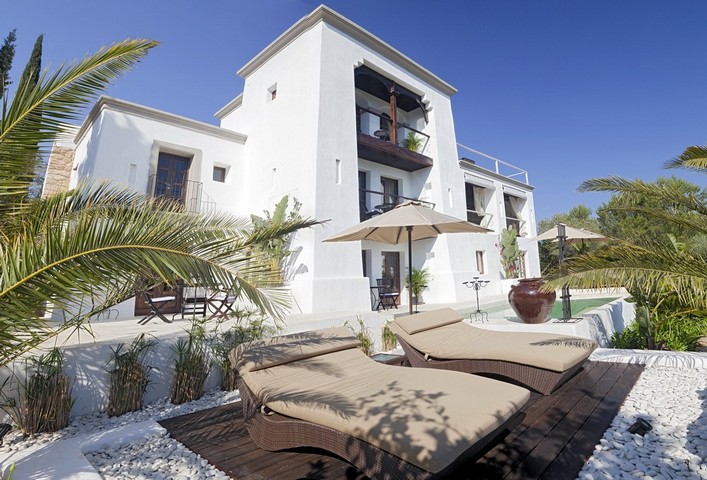 Large 6 bedroom luxury Ibiza villa in San Juan area, St. Miguel