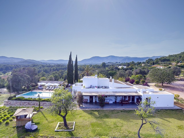 Large holiday rental on the North coast of  Ibiza