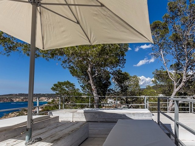 seating area at holiday villa