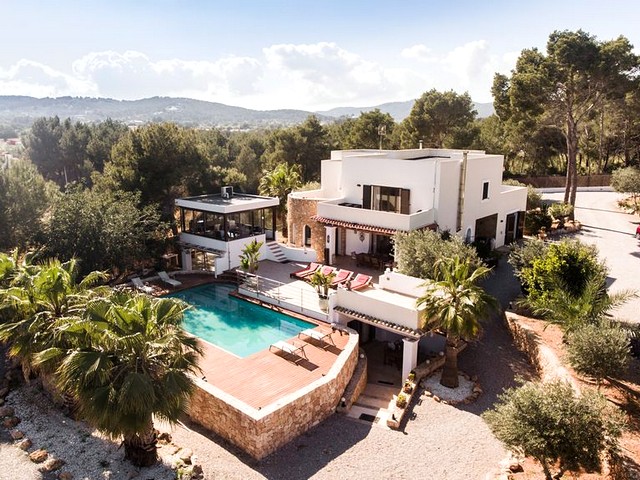 view of ibiza villa