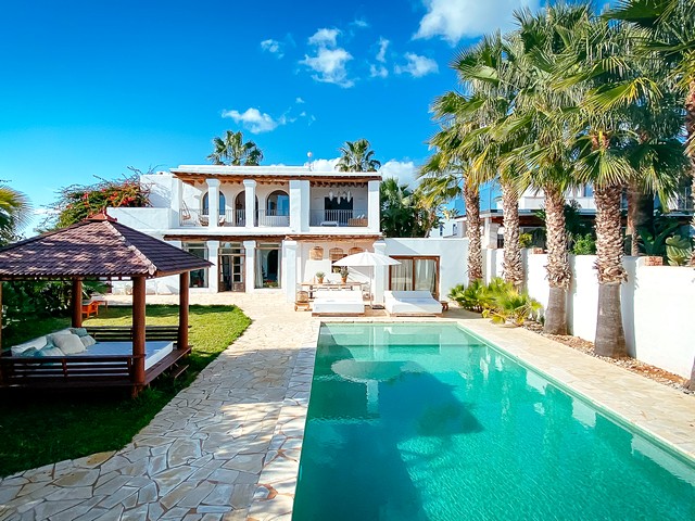 Luxury Ibiza home with pool