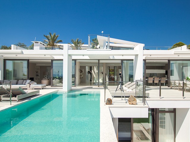 A modern luxury villa rental in Es Cubells