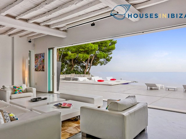 view from luxury villa