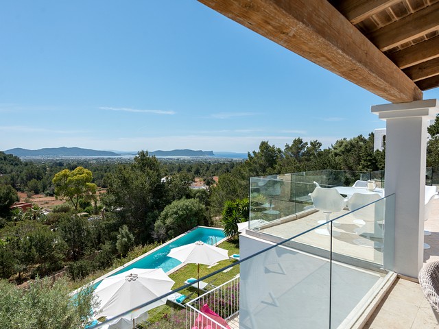 ibiza villa with sea view