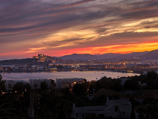 view by night