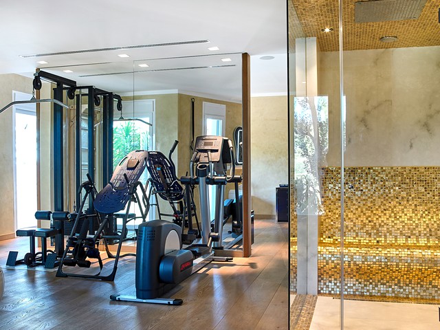 villa with gym in Ibiza