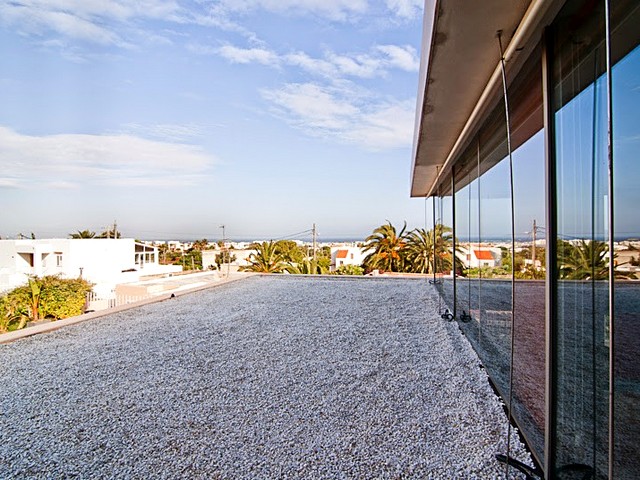 view from private villa