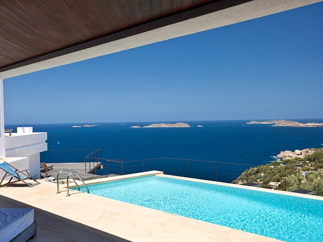 Luxury villa with sea view in Ibiza