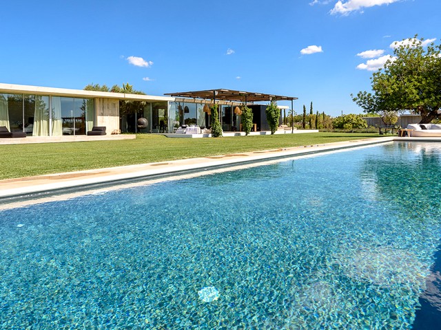 Luxury Ibiza villa rental near Santa Eulalia