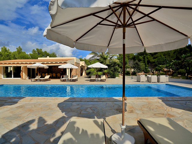 Large villa just a few minutes drive away from some of Ibiza best beaches!